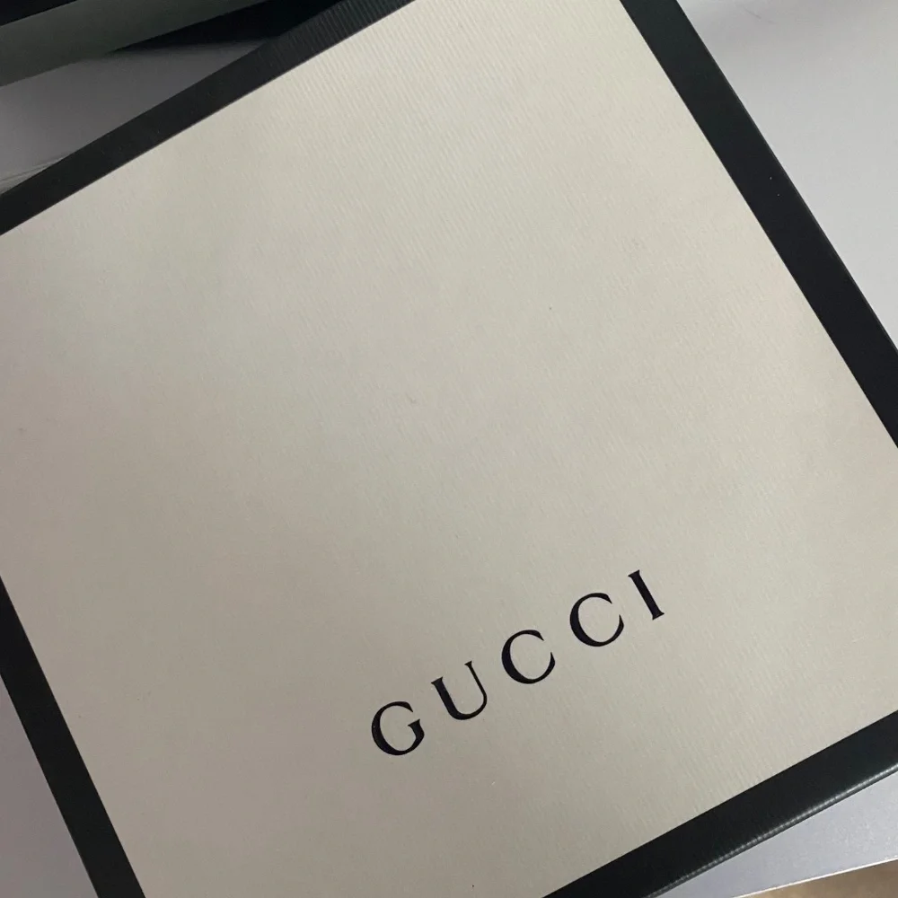 Gucci Marmont Thin Belt - Black, New - Picture 3 of 5